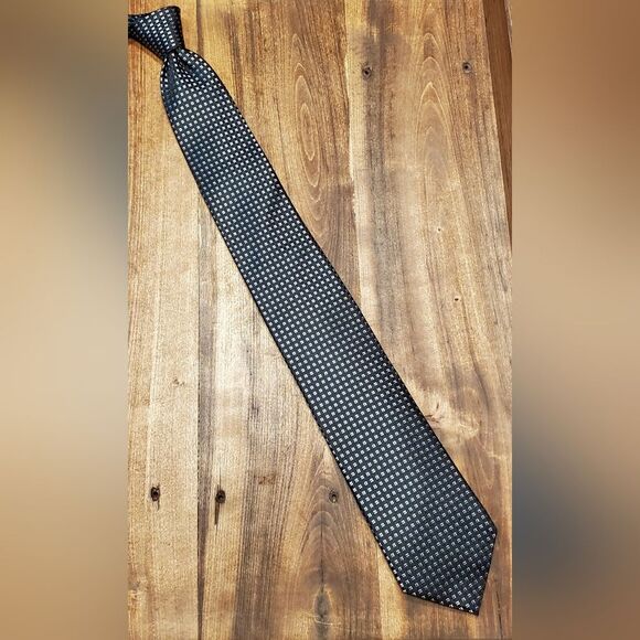 MK Michael by Michael Kors Black Men's Tie - Picture 2 of 7